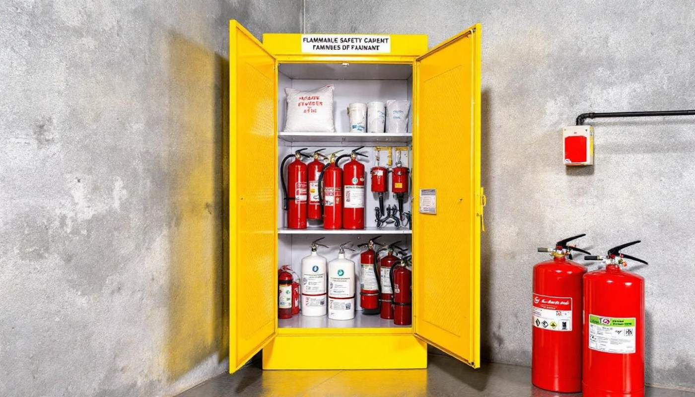 Choisir une armoire inflammable : critères et importance pour la sécurité